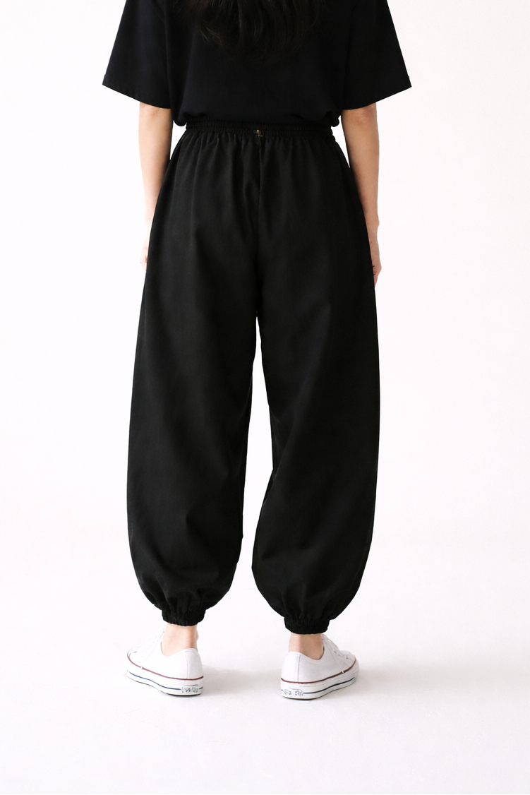 Nomad Barrel Leg Trousers - Midnight Dune