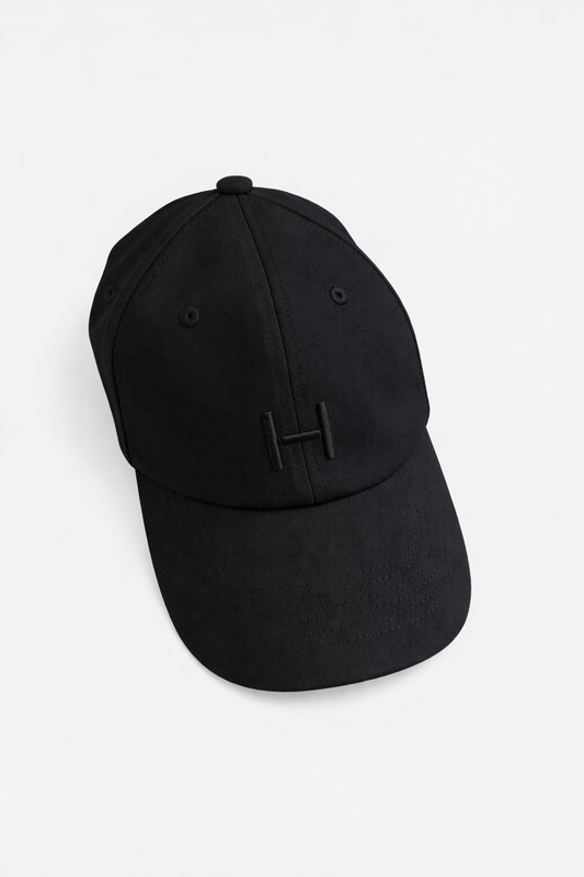 Unisex Snap Back Cap - Black