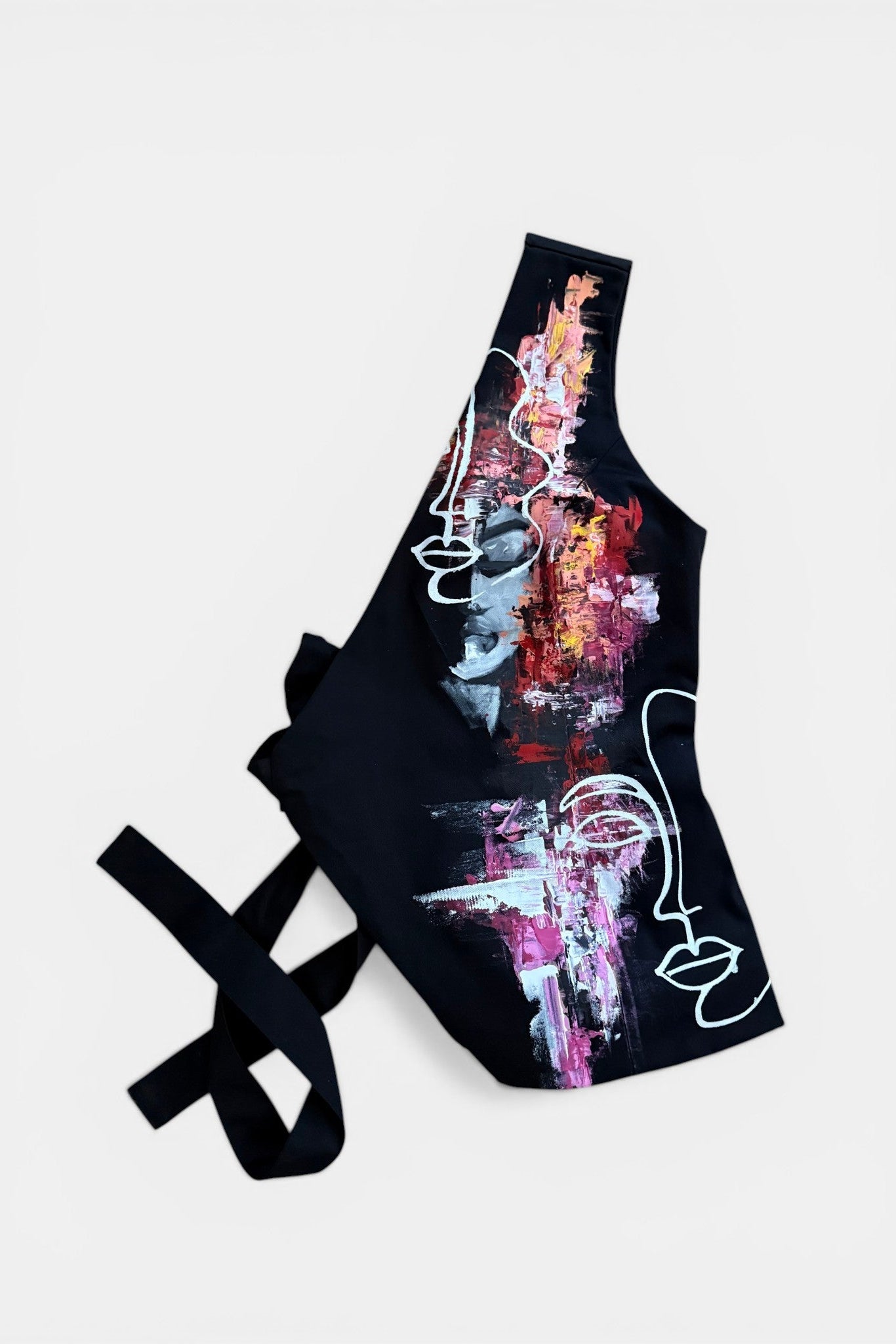 Nomad Asymmetrical Vest - Midnight Dune / Unseen Art