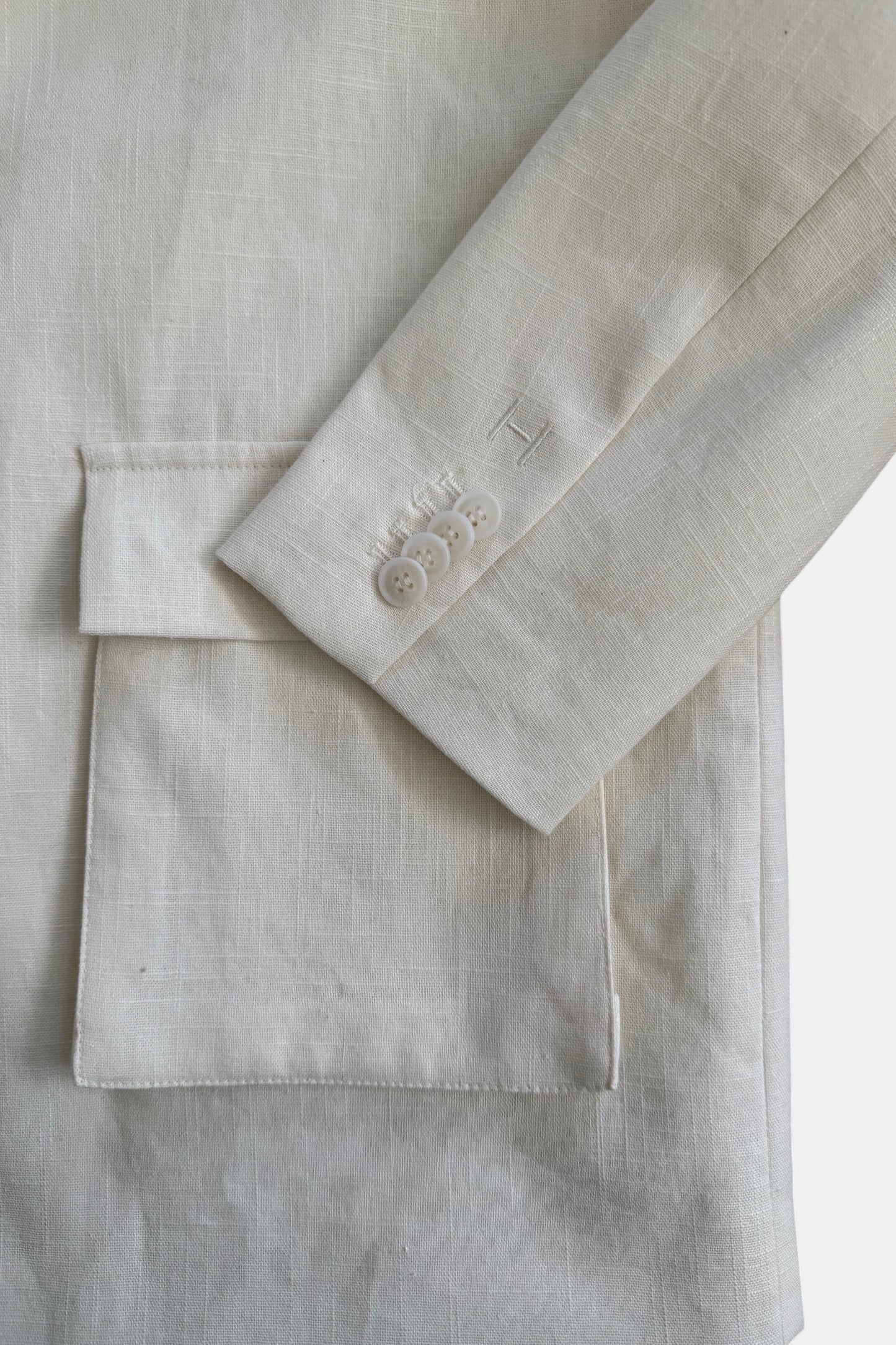 Nomad Oversized Blazer - Salt