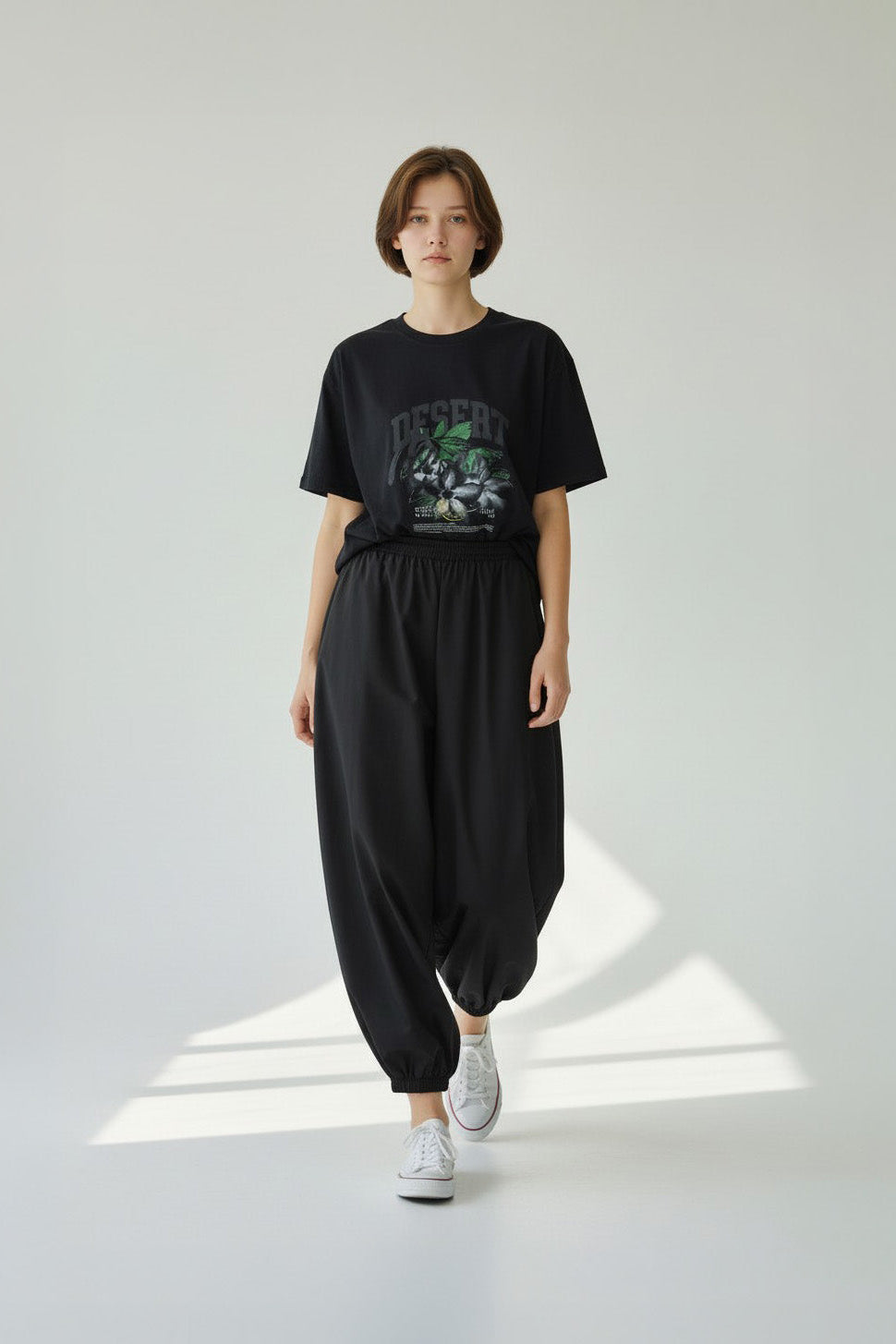 Nomad Barrel Leg Trousers - Midnight Dune